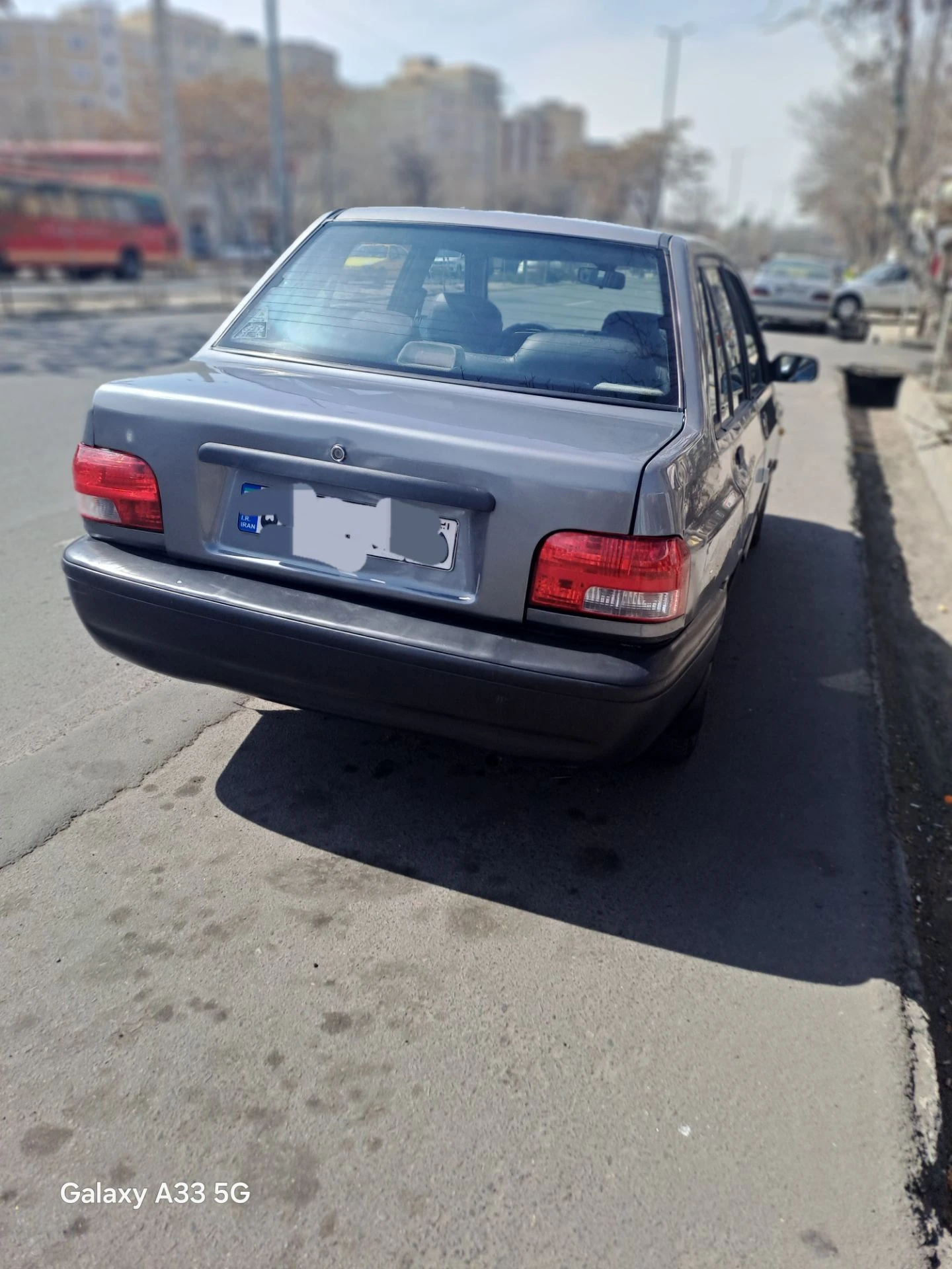پراید131sx - عقب