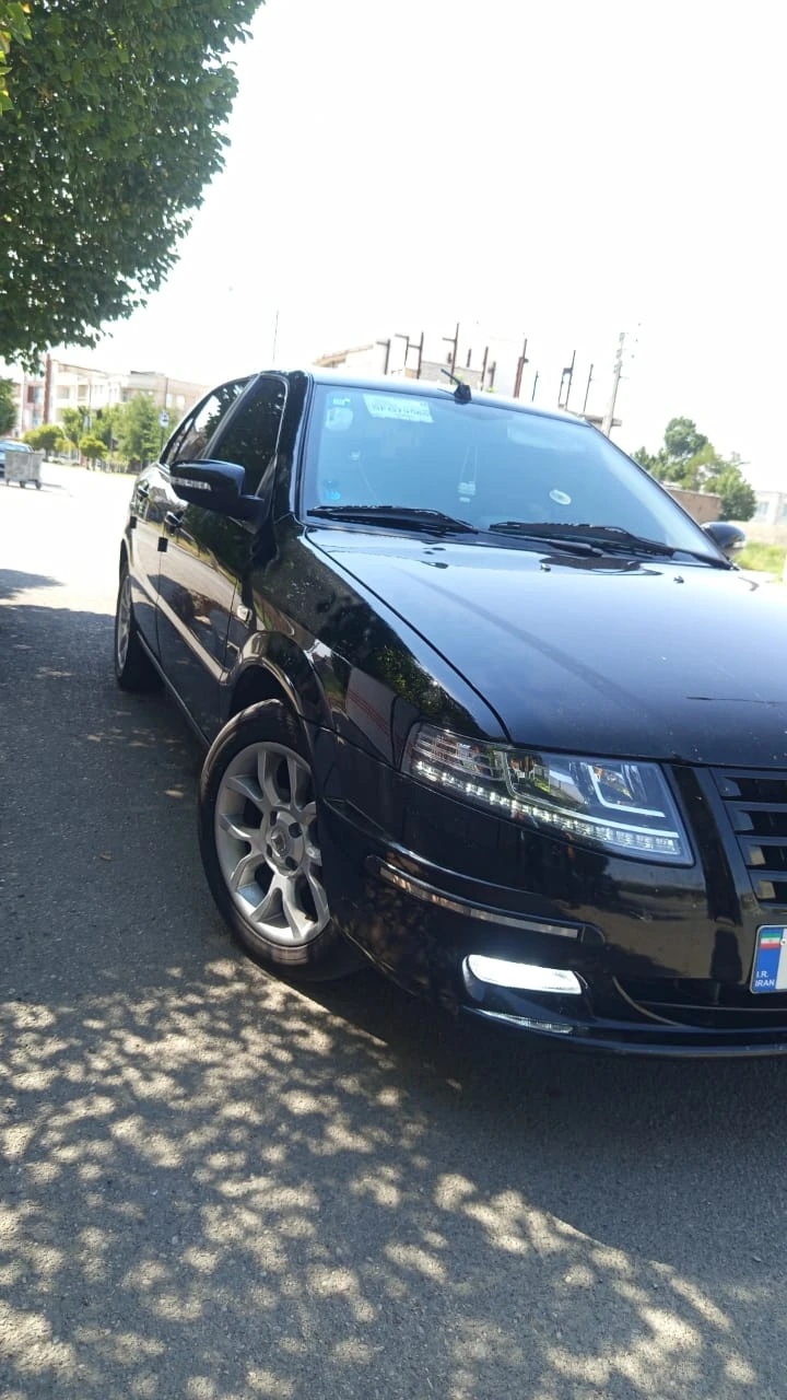 سمند سورن EF7 رنگ مشکی مدل 1404 بدون رنگ