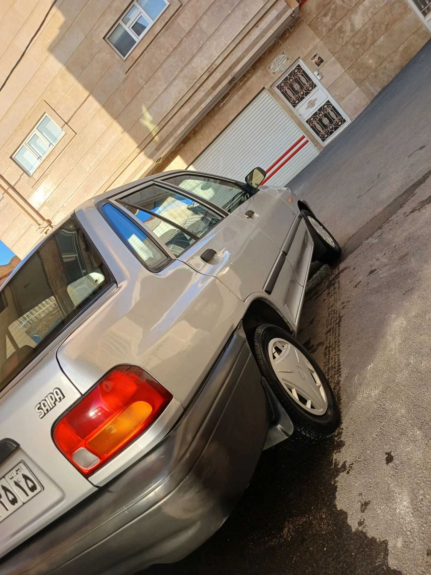 پراید مدل ۸۸ بی رنگ - سمت چپ